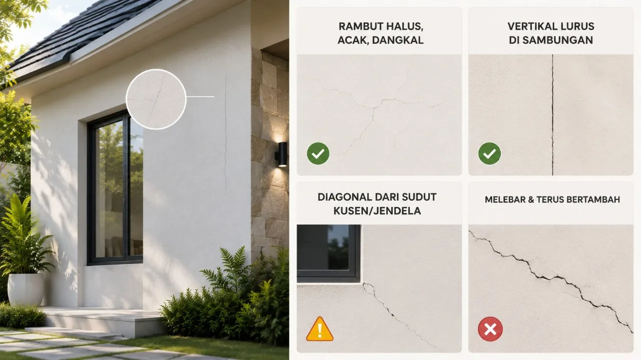 Kenapa Rumah Baru Bisa Retak dalam 1 Tahun? Ini Penyebab yang Jarang Diberitahu